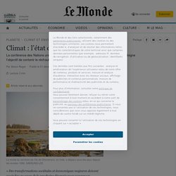 Climat : l’état d’urgence