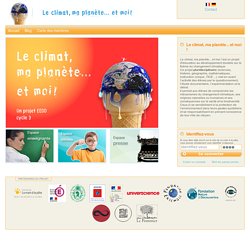 Le climat, ma planète... et moi !