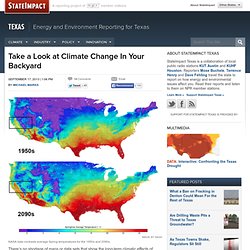 Take a Look at Climate Change In Your Backyard