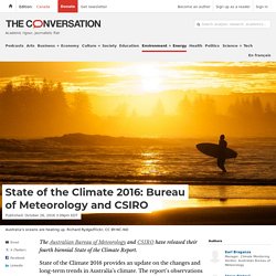 State of the Climate 2016: Bureau of Meteorology and CSIRO
