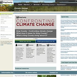 King County - Climate Change