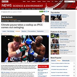 Climate pause takes a wallop as IPCC comes out swinging