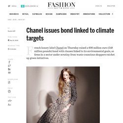 Chanel issues bond linked to climate targets - News : industrie (#1246259)