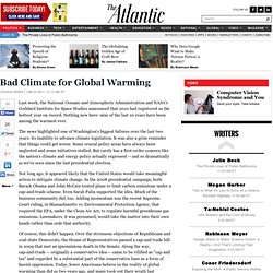 Bad Climate for Global Warming - Joshua Green - Politics