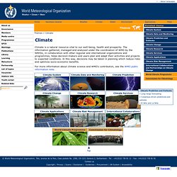 Climate | WMO