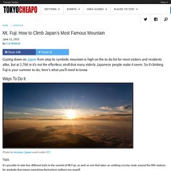 Climbing Fuji: A Guide to Japan's Greatest Mountain