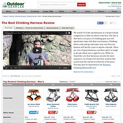 Climbing Harness Reviews