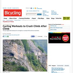 Race Hills & Climbs: Road Bicycling Skills