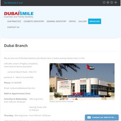 Dental Clinics in Dubai, Best Orthodontist Dentists in Dubai