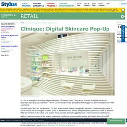 Clinique: Digital Skincare Pop-Up