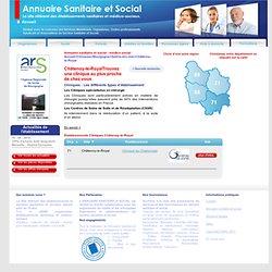 Cliniques Bourgogne Saône-et-Loire Châtenoy-le-Royal