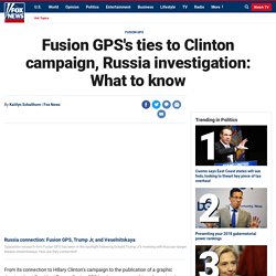 Fusion GPS's ties to Clinton campaign, Russia investigation: What to know