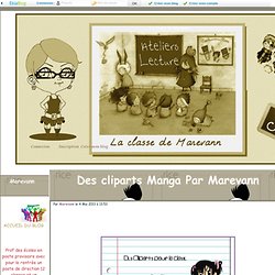 Cliparts Manga pour la classe, Marevann
