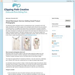 Clipping Path Creative: Ghost Mannequin Service Getting Great Product Photographs