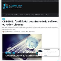 CLIPZINE : l’outil idéal pour faire de la veille et curation visuelle