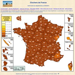 Clochers de France : Carte Active