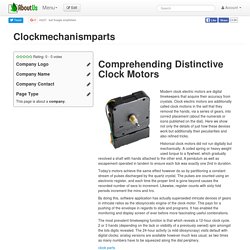 Clockmechanismparts