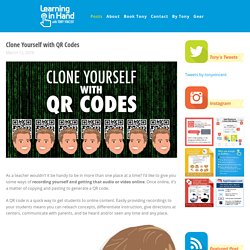 Clone Yourself with QR Codes