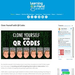 Clone Yourself with QR Codes