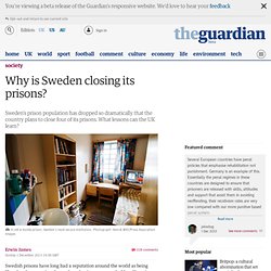 Why is Sweden closing its prisons?