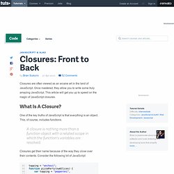 Closures: Front to Back