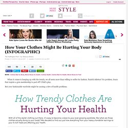 How Your Clothes Might Be Hurting Your Body (INFOGRAPHIC)