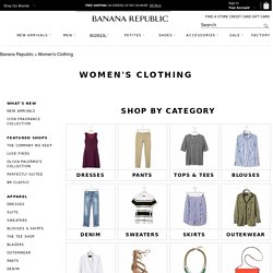 Women's Apparel: Pants, Dresses, Jeans, Sweaters, Suits, Skirts, Blouses & Jackets