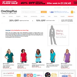 Plus Size Shop by Brand at OneStopPlus.com