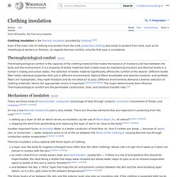 Clothing insulation - Wikipedia