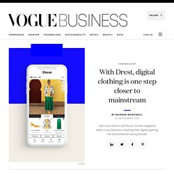 With Drest, digital clothing is one step closer to mainstream