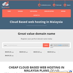 Cloud Based web hosting in Malaysia -