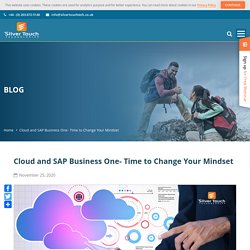 Cloud and SAP Business One- Time to Change Your Mindset