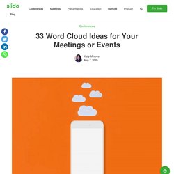33 Word Cloud Ideas for Your Meetings or Events - Slido Blog