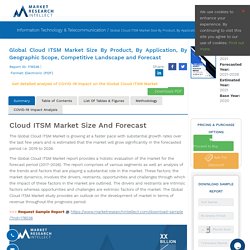 Cloud ITSM Market Size, Share, Outlook and Forecast