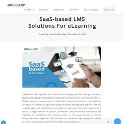 Cloud-based SaaS Solutions For LMS Development