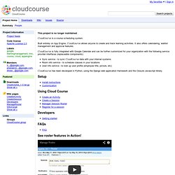 cloudcourse - CloudCourse