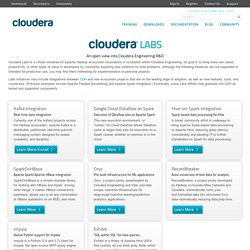 Cloudera Labs