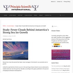 Study: Fewer Clouds Behind Antarctica's Strong Sea Ice Growth