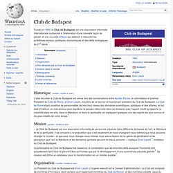Club de Budapest