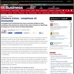 Clusters Linux : souplesse et économie