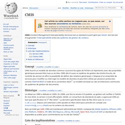 CMIS
