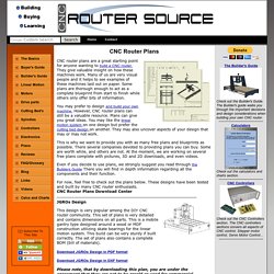 CNC Router Plans: Download free CNC router plans