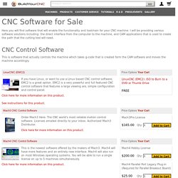 CNC Software for Sale