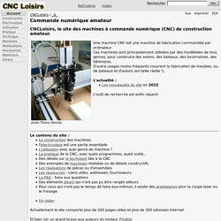 CNCLoisirs / Commande numérique amateur