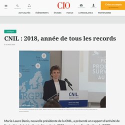 La CNIL a enregistré un record de 11077 plaintes en 2018