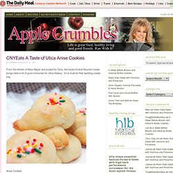 CNYEats A Taste of Utica Anise Cookies