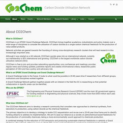 CO2Chem – About CO2Chem