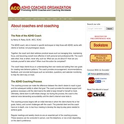 About coaches and coaching