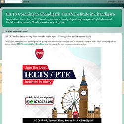 IELTS Institute in Chandigarh