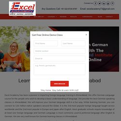 Best Online German Coaching Classes in Ahmedabad. Join Now